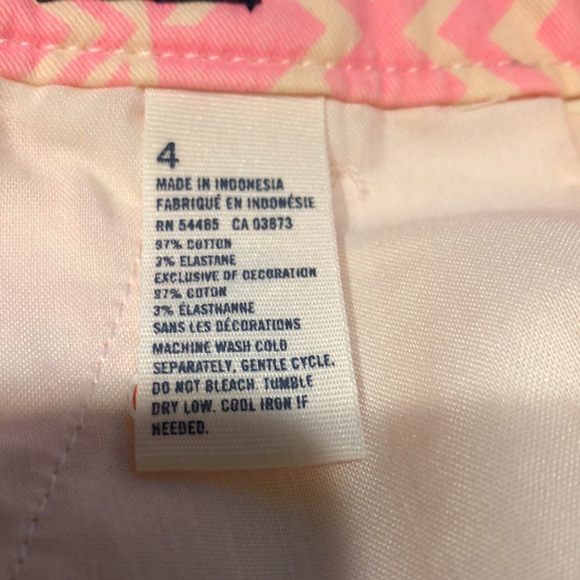 AEO pink geo print shorts w cuff size 4 - Picture 5 of 8